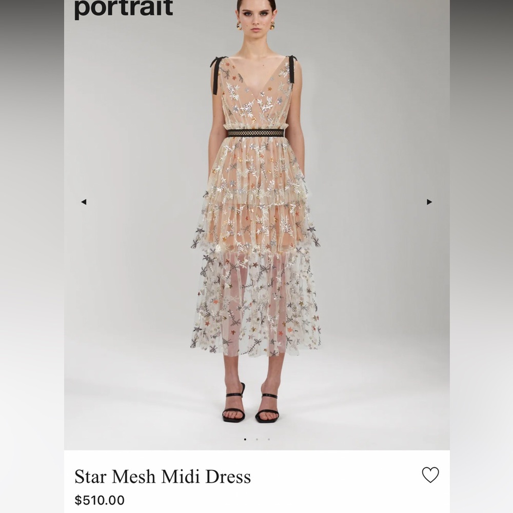Self-Portrait Dress (US 4)
